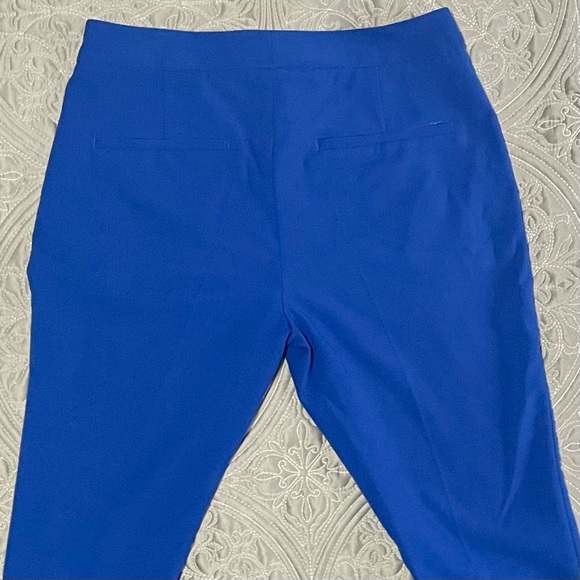 Zara Blue Suit Pants - Picture 4 of 12